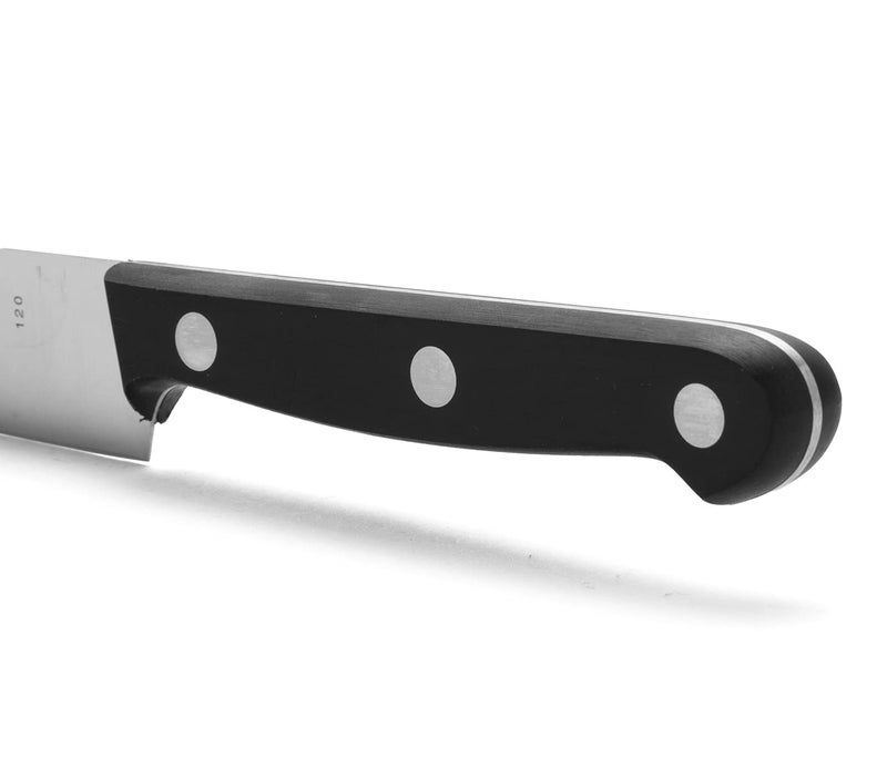 Arcos Chef Knife 5 Inch Stainless Steel. Cooking Knife to Cut and Peel Small Food. Ergonomic Polyoxymethylene Handle and 120mm Blade. Series Universal. Color Black - Image 4